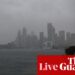 Australia news live: wild NSW weather leaves at least 29,000 without power; Wong says Quad discussions with Rubio ‘positive’ | Australia news