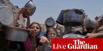 Politics live: recognition of Palestine an ‘essential’ step, Australia says in joint statement with 15 countries | Australia news