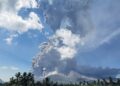 Flights Disrupted As Indonesian Volcano Erupts, Sending Ash 11 Miles High