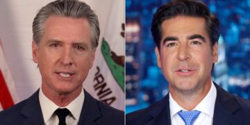 Jesse Watters Gives On-Air Apology To Gavin Newsom, But It’s Not Enough To Stop Lawsuit