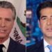 Jesse Watters Gives On-Air Apology To Gavin Newsom, But It’s Not Enough To Stop Lawsuit