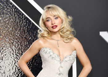 Sabrina Carpenter Is A Vision Of Glamour In This Red Dress