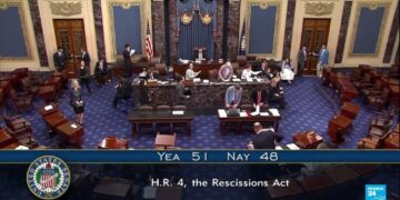 US Senate approves $9 billion in cuts to public broadcasting and foreign aid