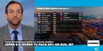 New Trump tariffs leave countries scrambling for deal before August 1 deadline