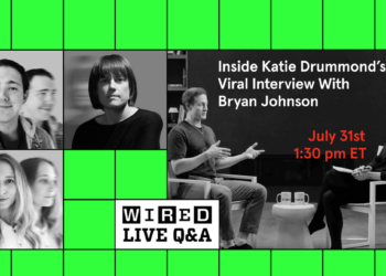 Join Our Next Livestream: Inside Katie Drummond’s Viral Interview With Bryan Johnson