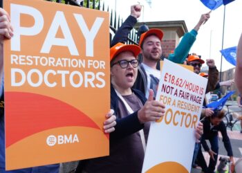 BMA hits back at claims it refused to allow doctors to work in critical areas during strike | UK News