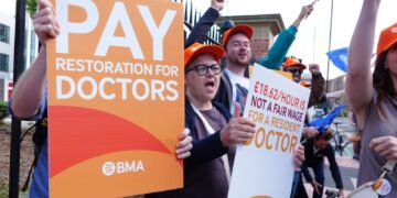 BMA hits back at claims it refused to allow doctors to work in critical areas during strike | UK News