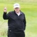 Donald Trump gives his view on chances of US-EU trade deal – while on the golf course | US News