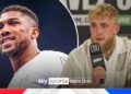 Anthony Joshua vs Jake Paul would tempt a ‘lot of people to watch’ the fight, says promoter Eddie Hearn | Boxing News