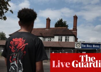 Action to tackle number of asylum seekers coming to UK is important step to ‘restoring order’, says Cooper – as it happened | Politics