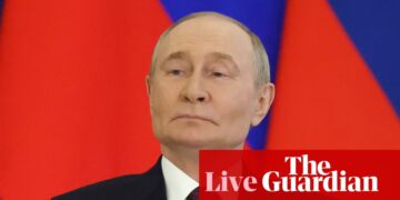 Zelenskyy calls for direct talks with Putin after Russian president says he backs peace negotiations – Europe live | Kyiv