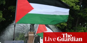 Australia news live: major traffic delays expected from pro-Palestine protest across Sydney Harbour Bridge; Labor MP Ed Husic to march | Australia news