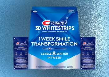 Get Whiter Teeth With 35% Off Crest Whitestrips At Amazon