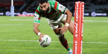 Alex Johnston inches one step closer to historic try-scoring milestone, South Sydney Rabbitohs coach Wayne Bennett comments