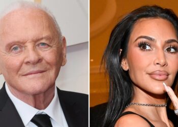 Anthony Hopkins Revisits Hannibal With Skims Face Wrap, Kim Reacts