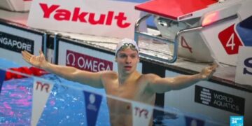 Never enough gold for legendary French swimmer Léon Marchand