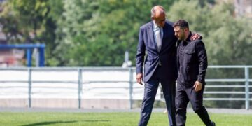 European Leaders Accompanying Ukraine’s President