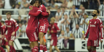 16-year-old Rio Ngumoha scores last-minute winner as Liverpool beat Newcastle