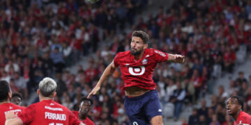 Veteran Olivier Giroud scores again for Lille in late win over Monaco
