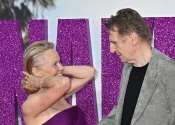 Did Pamela Anderson Know About Liam Neeson’s BDE?