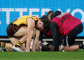 Hawthorn Hawks, Jai Newcombe cleared by MRO after ‘sickening’ collision, Collingwood Magpies give injury update on Jeremy Howe