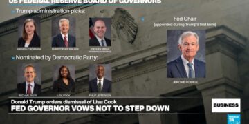 Concern over US central bank independence after Trump's push to fire Fed governor