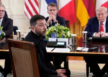 European nations ‘going to take a lot of burden’ on deterring aggression against Ukraine, Trump says | World News