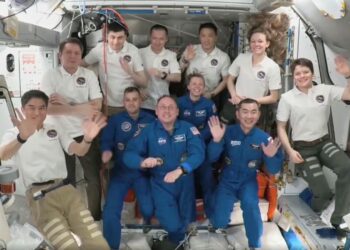 SpaceX brings new crew to International Space Station in just 15 hours – but it’s still short of Russian record | US News