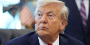 US court rules Trump’s global tariffs are illegal – but leaves them in place for now | US News