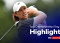 Fleetwood in joint-lead of the Tour Championship after second round
