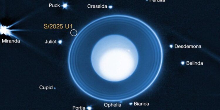 Scientists Find a New Moon Orbiting Uranus