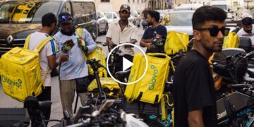 Rome’s Delivery Riders Lose Out in Heat Ban