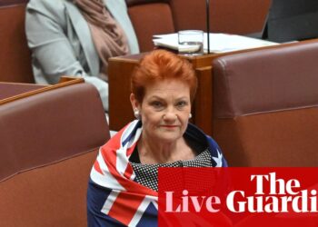 Australia politics live: Nationals cross floor to back Pauline Hanson motion on immigration; Bob Carr defends China visit | Australia news