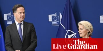 Europe must give strong and united response to Russian drone incursions, says von der Leyen – Europe live | Europe