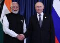 Indian Prime Minister Modi And Putin Meet On Sidelines Of Regional Summit In China