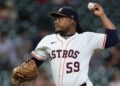 Astros Pitcher Accused Of Intentionally Hitting Own Teammate With A Pitch