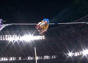 Pole vaulter Armand Duplantis clears 6.30 meters to set world record