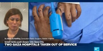 'There was blood continuously flowing on the floor'