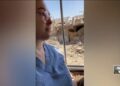 An American nurse in Gaza City films a hospital's collapse as Israeli forces surround it