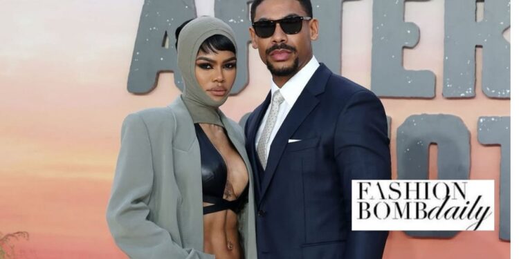 Fashion Bomb Couples: Teyana Taylor Stepped Out In a Oude Wagg SS25 RTW Look Alongside Aaron Pierre at the One Battle After Another Premiere