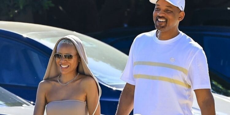 Fashion Bomb Couples: Will Smith and Jada Pinkett Smith Were Captured in Malibu Donning Sergio Tacchini and Valentino