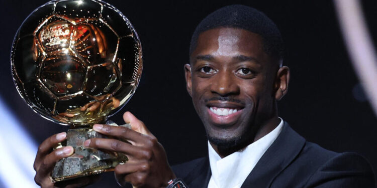 Ousmane Dembélé wins 2025 Ballon d'Or as Paris Saint-Germain are celebrated