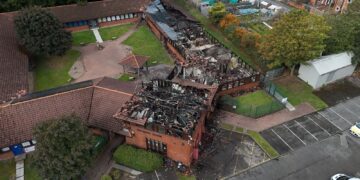 Man charged with arson after major fire at MP Sharon Hodgson’s constituency office | UK News
