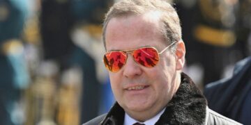 Former Russian president warns Moscow may seize ‘valuables of the British Crown’ | UK News