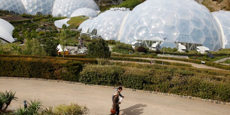 Eden Project losses double as visitor numbers fall and jobs go | UK News