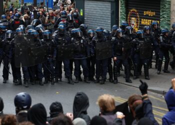 Riot police clash with ‘Block Everything’ protesters in Paris | World News