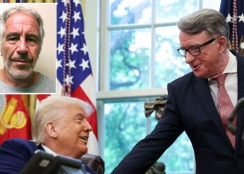 Alleged notes from Trump and Mandelson among messages in Epstein ‘birthday book’ | US News