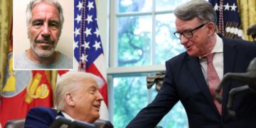 Alleged notes from Trump and Mandelson among messages in Epstein ‘birthday book’ | US News