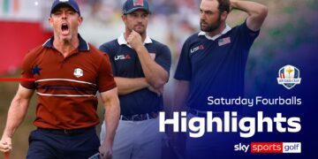 Europe dominate Team USA at Ryder Cup! | Saturday fourballs highlights!