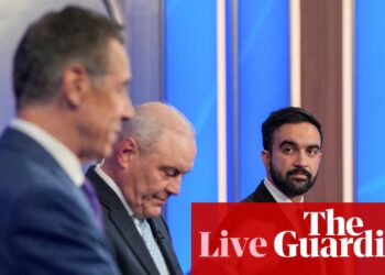 Mamdani and Cuomo spar in New York mayoral debate – US politics live | Trump administration